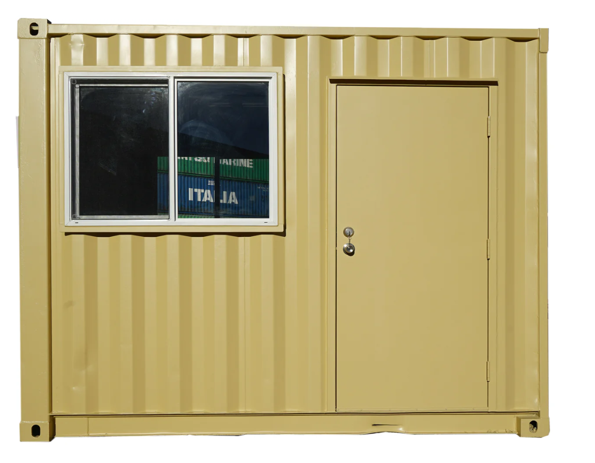 10' Ground Level Office Container - Image 3