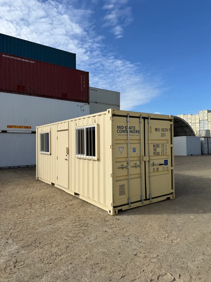 20' Ground Level Office Container - Image 13