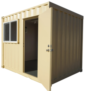 10' Ground Level Office Container