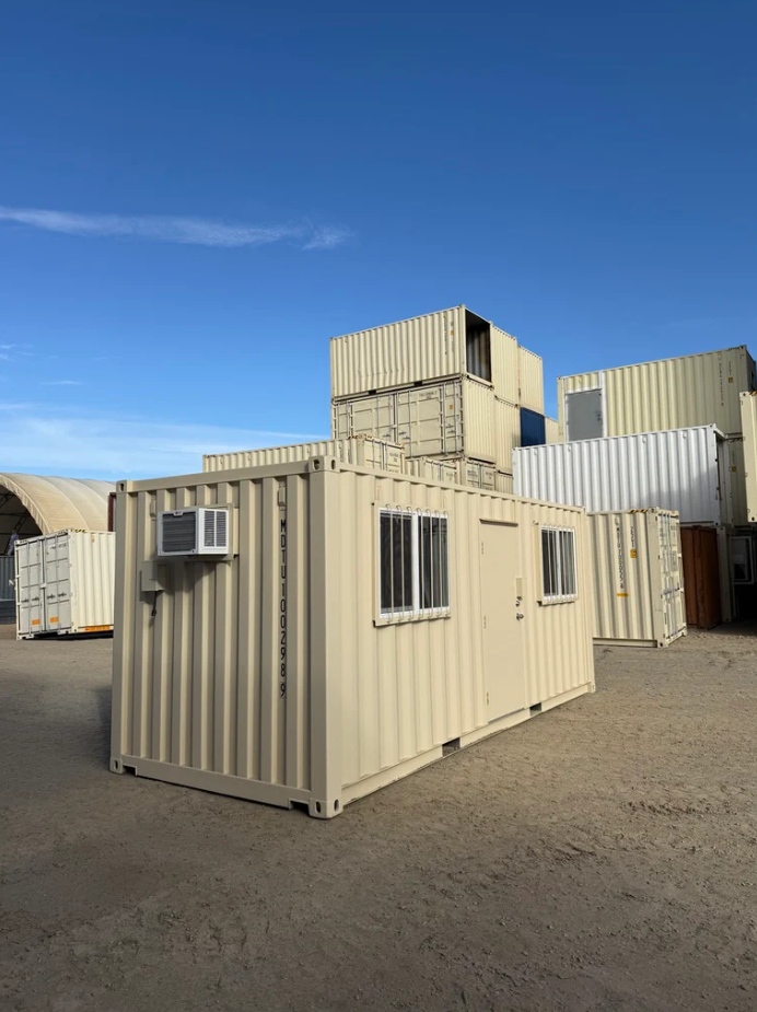 20' Ground Level Office Container - Image 8
