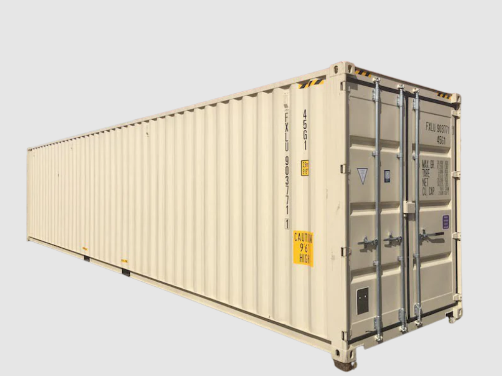 40’ High Cube One Trip Container
