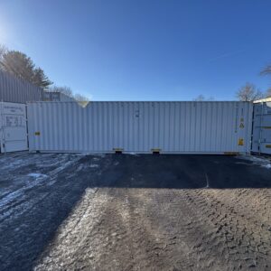40′ x 8′ x 9.5′ Tall –New *High Cube**DOUBLE DOOR**Shipping/Storage Container – Wind and Watertight-GRAY