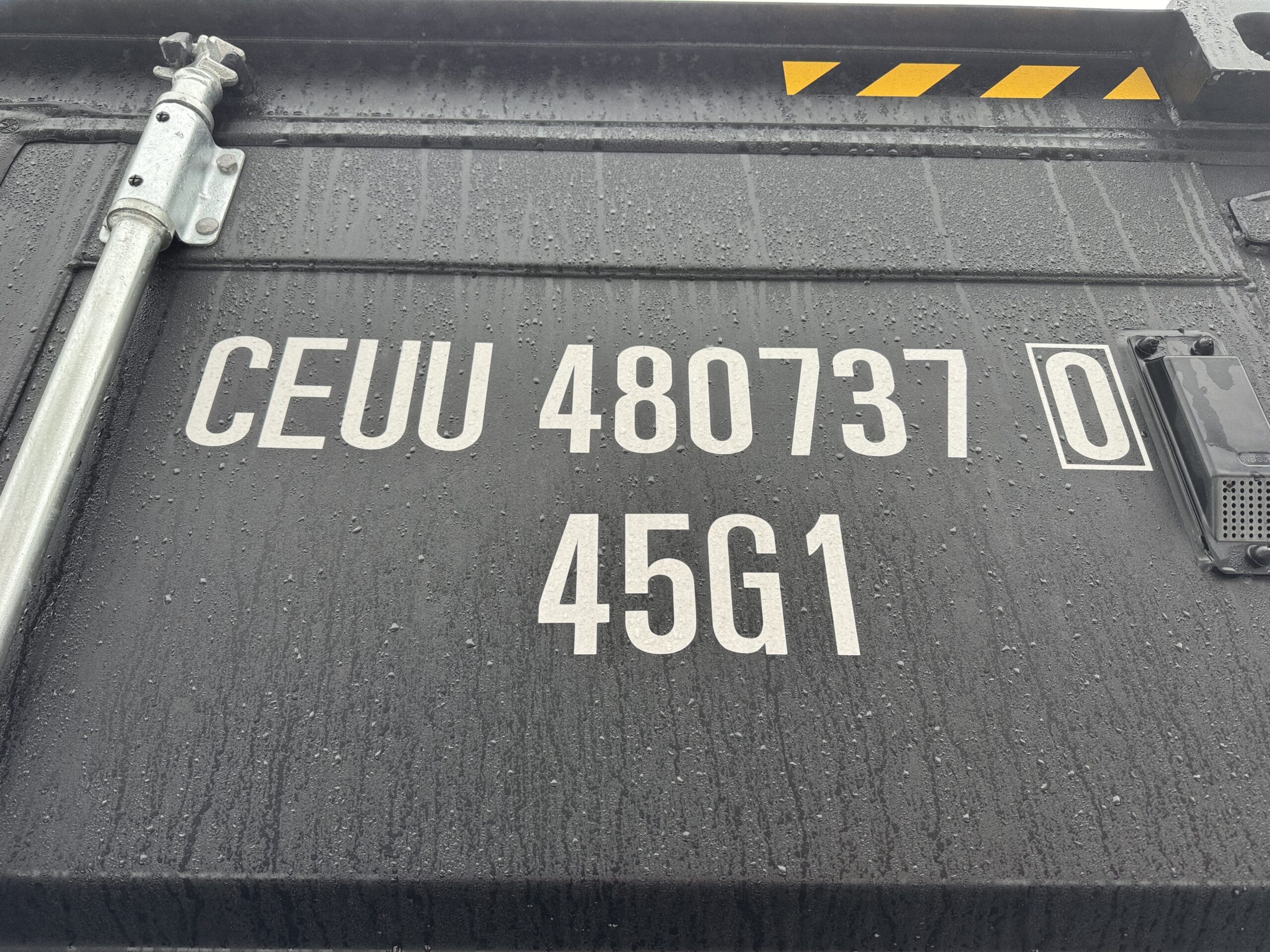 40′ x 8′ x 9.5′ Tall – New *High Cube Shipping/Storage Container – Wind and Watertight-BLACK