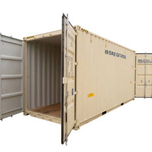 20’ High Cube One Trip Double Door Container