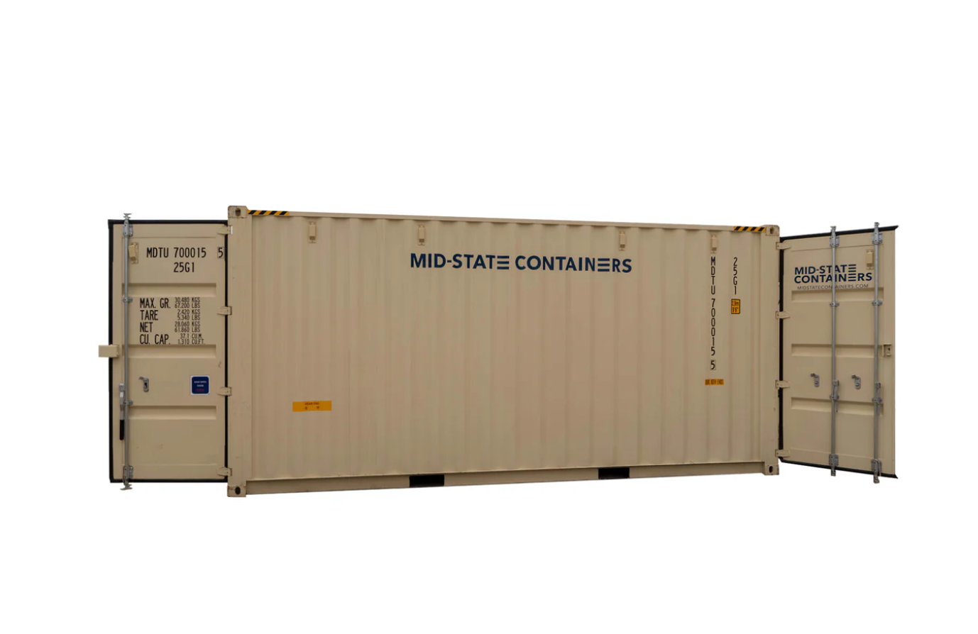 20’ High Cube One Trip Double Door Container - Image 5