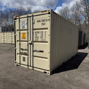 20′ x 8′ x 9.5′ Tall– New **HC** Shipping/Storage Container – Wind and Watertight – BEIGE